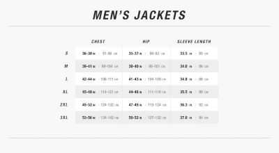 Sizing Charts