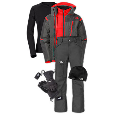 The North Face Men's Skiing Outfit