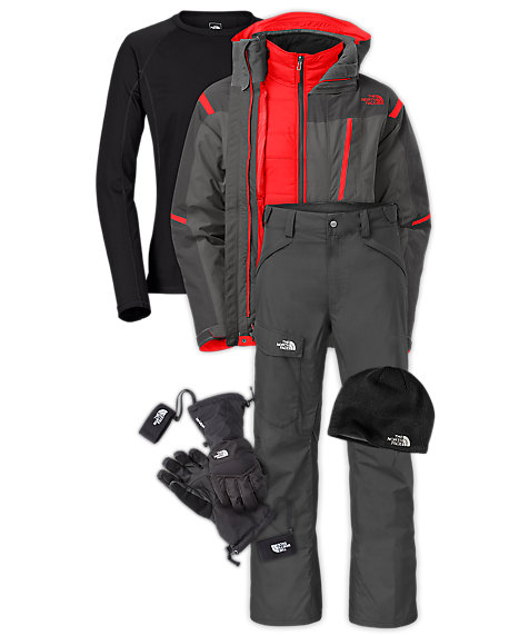 The North Face Men's Skiing Outfit