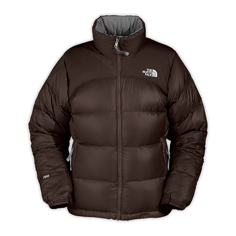 THE NORTH FACE NUPTSE 700 FILL GOOSE DOWN PUFFER JACKET LADIES SZ MED ...