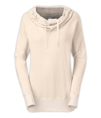 the north face terry funnel neck sweatshirt