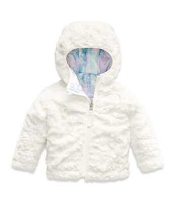 the north face infant reversible mossbud swirl hoodie