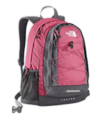 pink jester north face backpack
