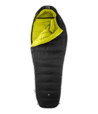 north face zero degree sleeping bag