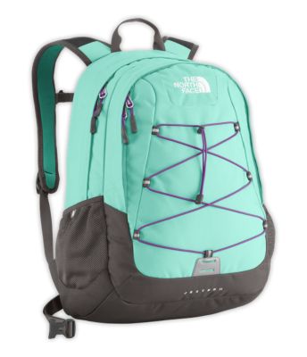 north face turquoise backpack