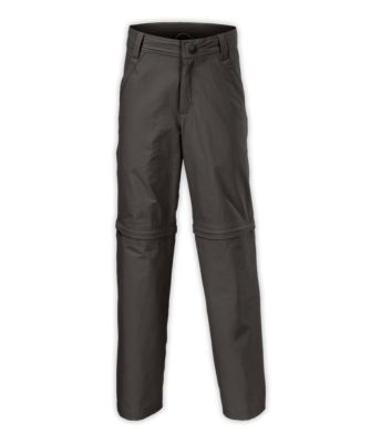 north face zip off walking trousers