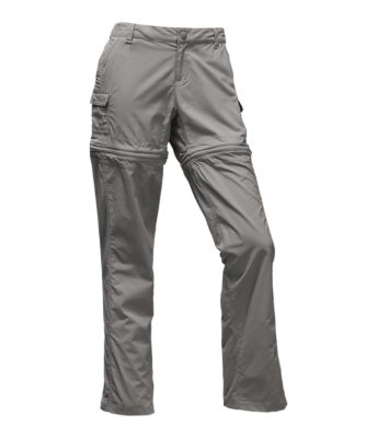 north face womens zip off pants