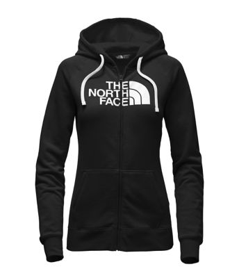 north face women's half dome full zip hoodie