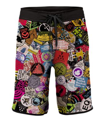 north face board shorts