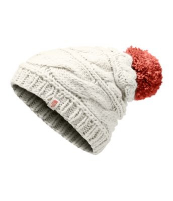 north face triple cable beanie