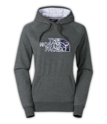 AVALON CRYSTAL FLORAL PULLOVER HOODIE 