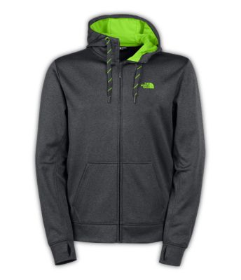 north face men's surgent full zip hoodie