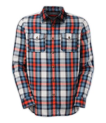 north face mens flannel