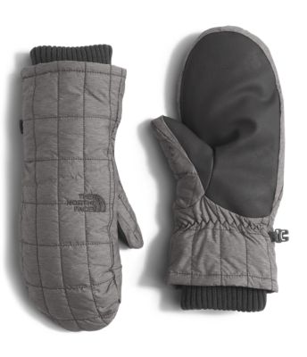 north face mittens womens