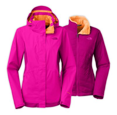 north face mossbud triclimate