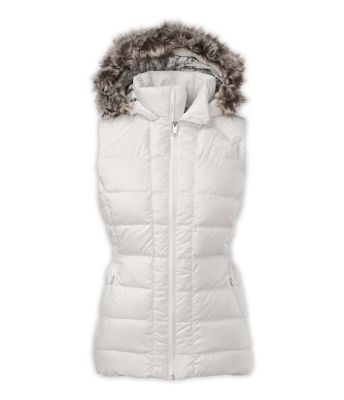 the north face womens down vest