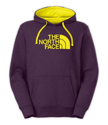 mens purple north face hoodie
