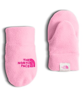 north face infant hat and mittens