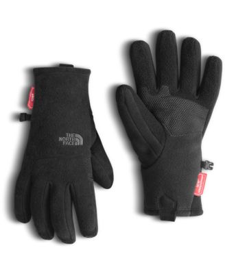 north face hat and gloves