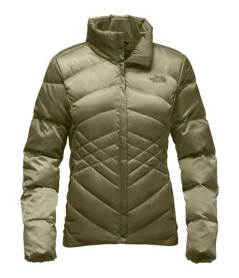 olive green north face jacket womens