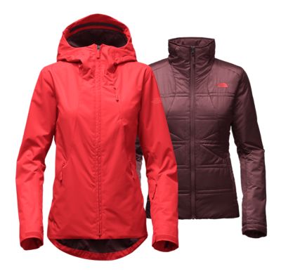 the north face womens synthetic insulated triclimate jacket