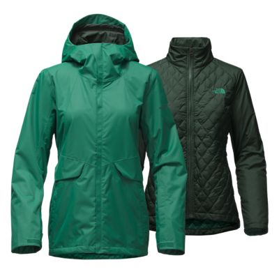 teal north face women's jacket