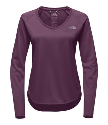 the north face women's long sleeve
