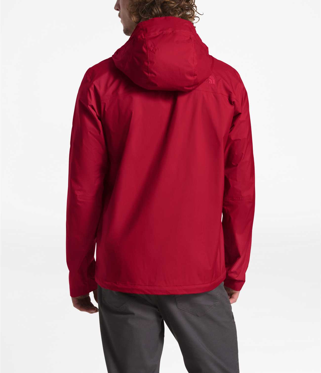 The North Face Men’s Venture 2 Waterproof Hooded Rain Jacket, Kelp  Tan/Utility Brown, Medium