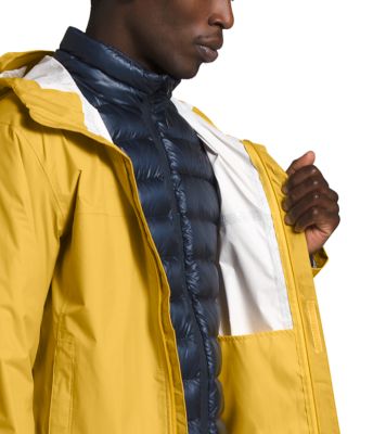 north face venture 2 yellow