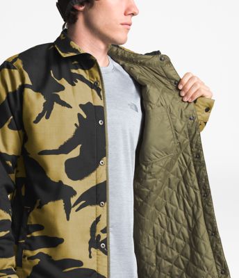 the north face men's fort point insulated flannel jacket