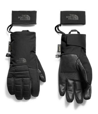 north face grey gloves