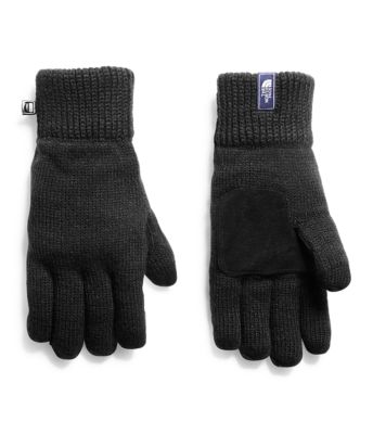 north face knit gloves