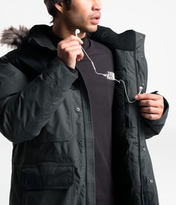 the north face waterproof mcmurdo men's outdoor hooded jacket