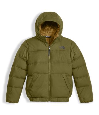 the north face kids moondoggy 2.0 down hoodie