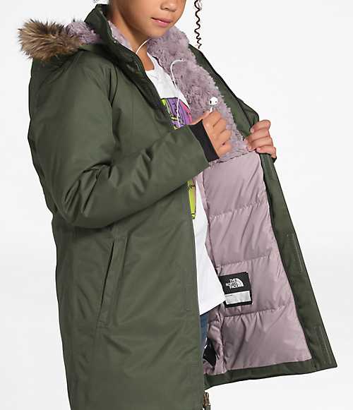 GIRLS' ARCTIC SWIRL DOWN PARKA | The North Face Canada