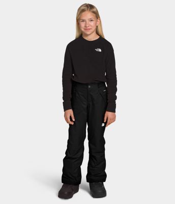 north face girls snow pants