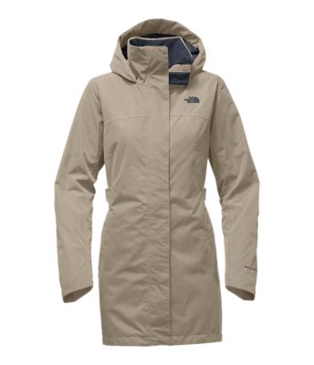 the north face laney trench coat