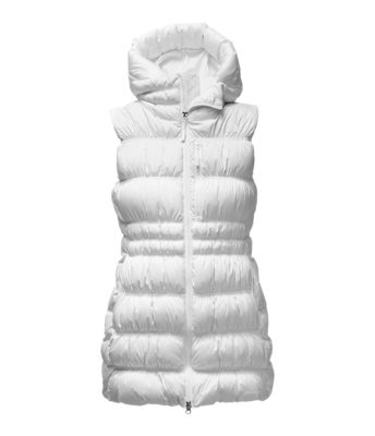 north face fluffy vest