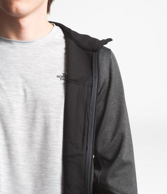 the north face apex canyonwall hybrid hoodie