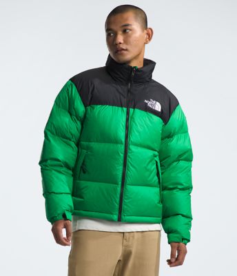 Men's Sherpa Quilted Hybrid Jacket in Dark Grey Green