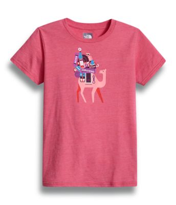 GIRLS' SHORT-SLEEVE TRI-BLEND TEE | The North Face Canada