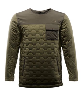 mens insulated pullover jacket