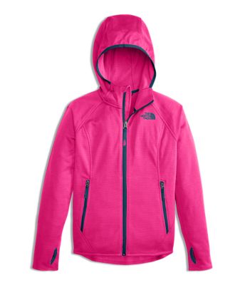 GIRLS' MID CLOUD FLEECE HOODIE | The North Face