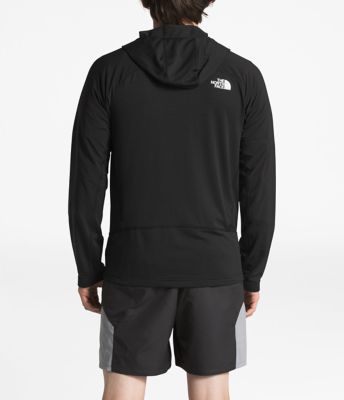 the north face men's progressor power grid fleece hoodie