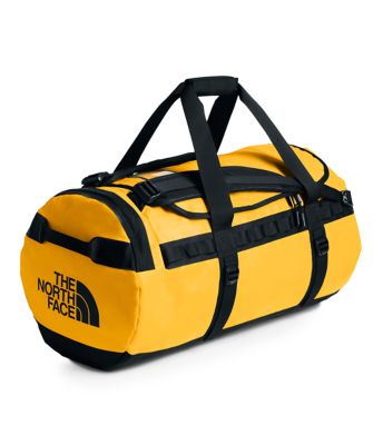 north face duffel bag medium yellow