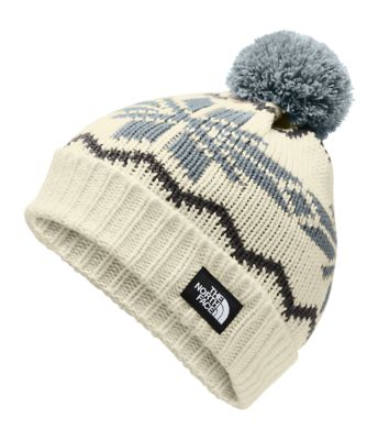 north face fair isle beanie