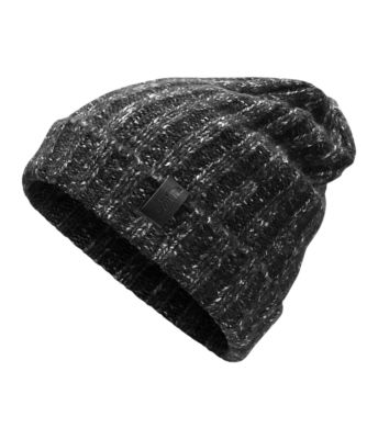 north face chunky knit beanie