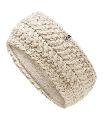 the north face women's fuzzy cable ear band