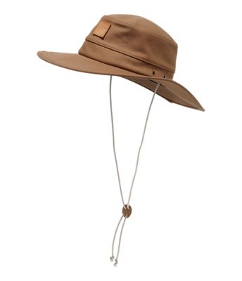 canvas brimmed hat