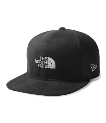 north face flat brim hat